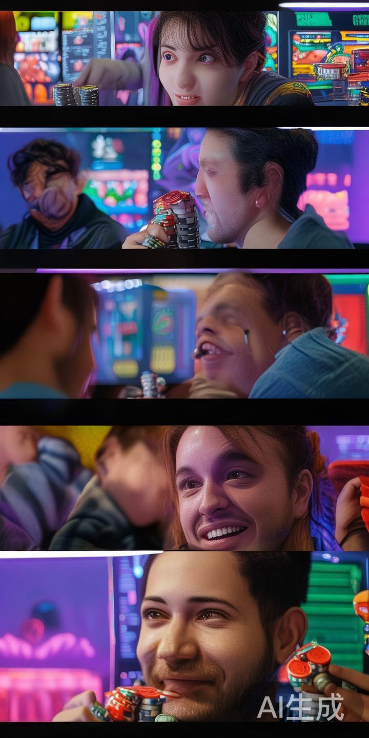 例如，有许多新手玩家最开始只打算试试手气，但通过体